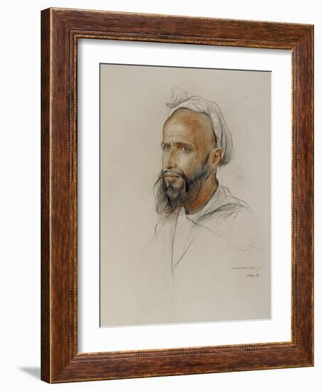 Portrait of an Arab, 1934-Philip Alexius De Laszlo-Framed Giclee Print