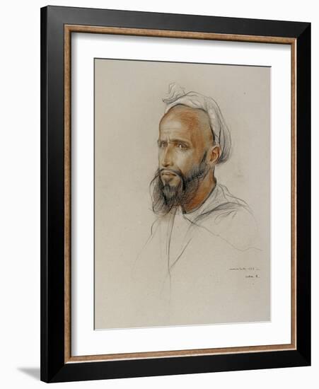 Portrait of an Arab, 1934-Philip Alexius De Laszlo-Framed Giclee Print