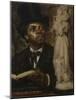 Portrait of an Art Connoisseur, possibly Ira Aldridge-Leon Herbo-Mounted Giclee Print