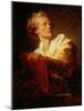 Portrait of an Artist-Jean-Honoré Fragonard-Mounted Giclee Print