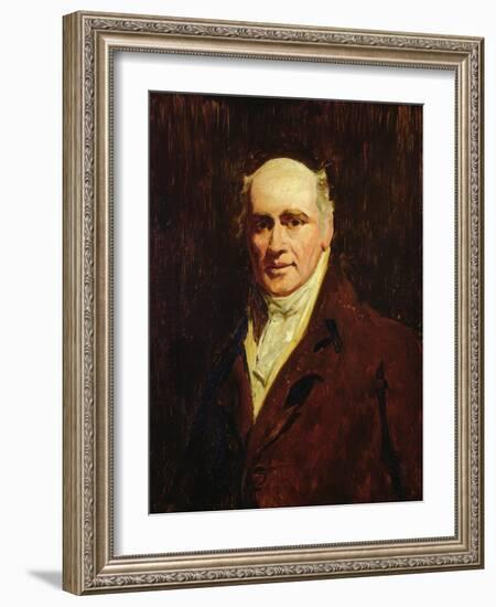Portrait of an Elderly Man (Oil on Canvas)-Henry Raeburn-Framed Giclee Print