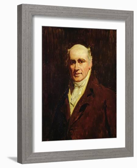Portrait of an Elderly Man (Oil on Canvas)-Henry Raeburn-Framed Giclee Print