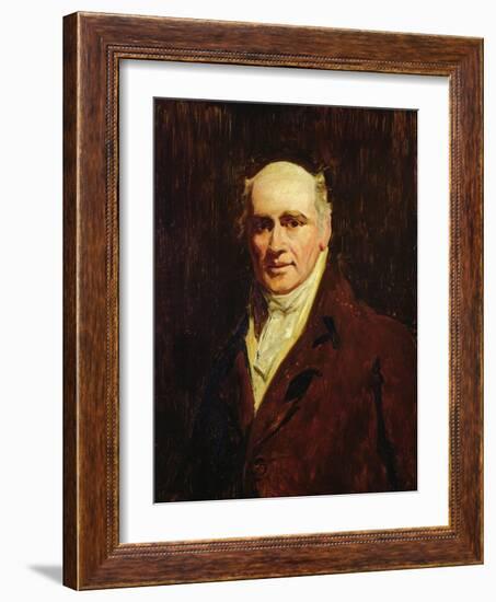 Portrait of an Elderly Man (Oil on Canvas)-Henry Raeburn-Framed Giclee Print