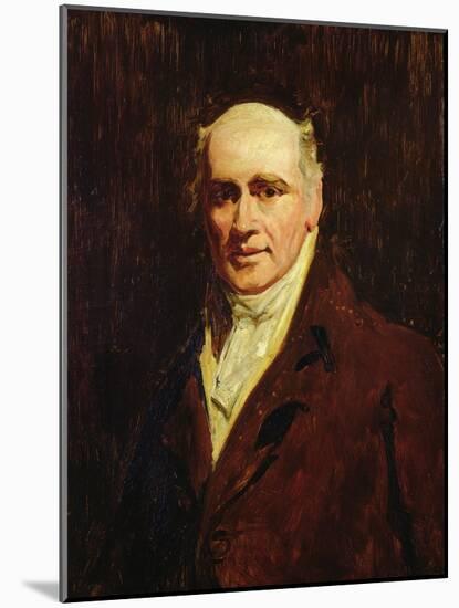 Portrait of an Elderly Man (Oil on Canvas)-Henry Raeburn-Mounted Giclee Print