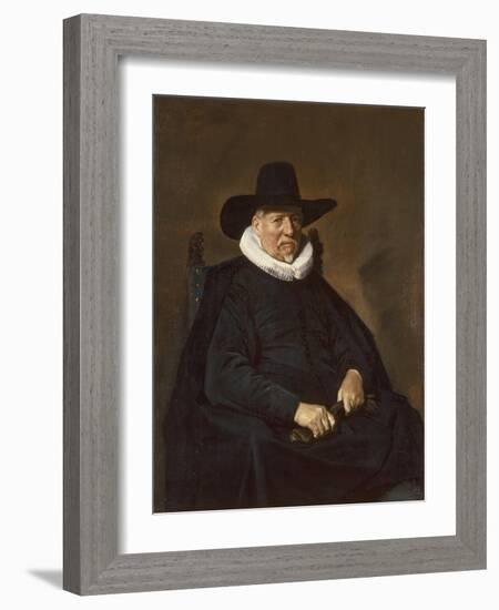 Portrait of an Elderly Man, Traditionally Called Heer Bodolphe, 1643-Frans Hals-Framed Giclee Print