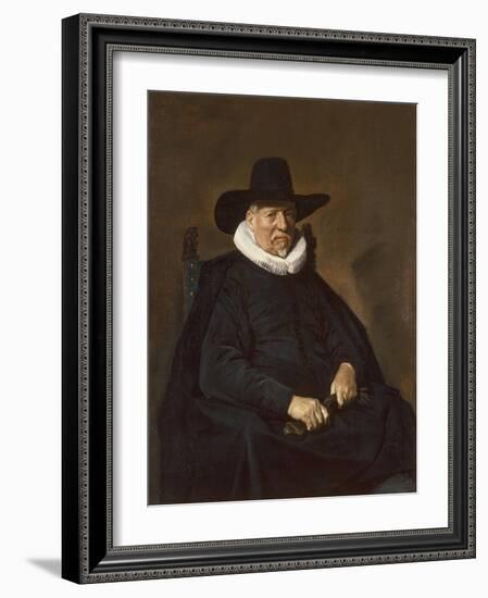 Portrait of an Elderly Man, Traditionally Called Heer Bodolphe, 1643-Frans Hals-Framed Giclee Print