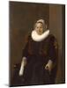 Portrait of an Elderly Woman, Traditionally Called Mevrouw Bodolphe, 1643-Frans Hals-Mounted Giclee Print