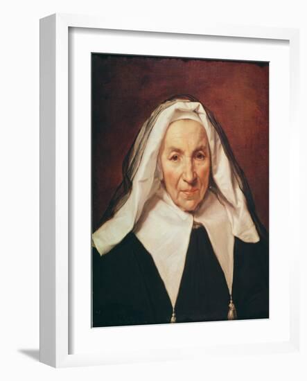 Portrait of an Elderly Woman-Philippe De Champaigne-Framed Giclee Print