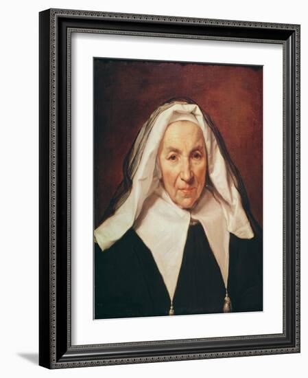 Portrait of an Elderly Woman-Philippe De Champaigne-Framed Giclee Print