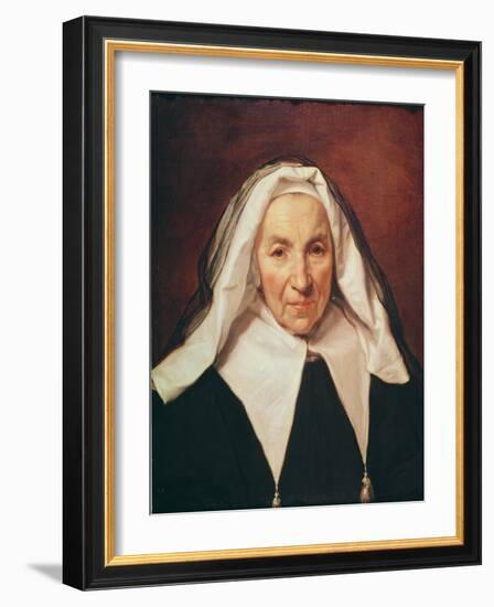 Portrait of an Elderly Woman-Philippe De Champaigne-Framed Giclee Print