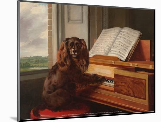 Portrait of an Extraordinary Musical Dog, 1805-Philip Reinagle-Mounted Art Print