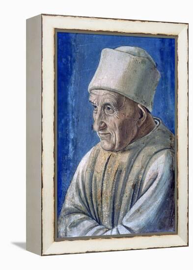 Portrait of an Old Man, 1485-Filippino Lippi-Framed Premier Image Canvas