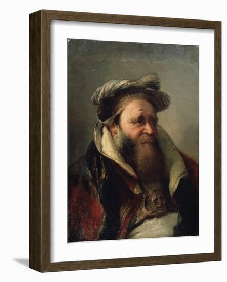 Portrait of an Old Man, 1750-1770-Giovanni Battista Tiepolo-Framed Giclee Print