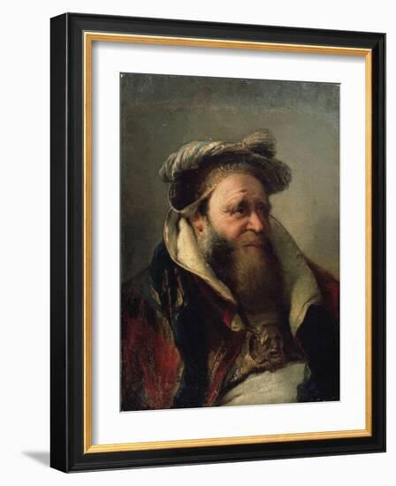 Portrait of an Old Man, 1750-1770-Giovanni Battista Tiepolo-Framed Giclee Print