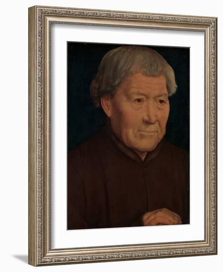 Portrait of an Old Man, c.1475-Hans Memling-Framed Giclee Print