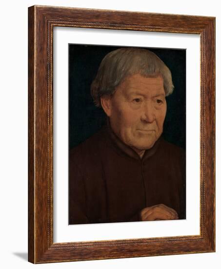 Portrait of an Old Man, c.1475-Hans Memling-Framed Giclee Print