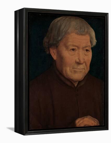 Portrait of an Old Man, c.1475-Hans Memling-Framed Premier Image Canvas