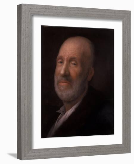 Portrait of an Old Man-Balthasar Denner-Framed Giclee Print