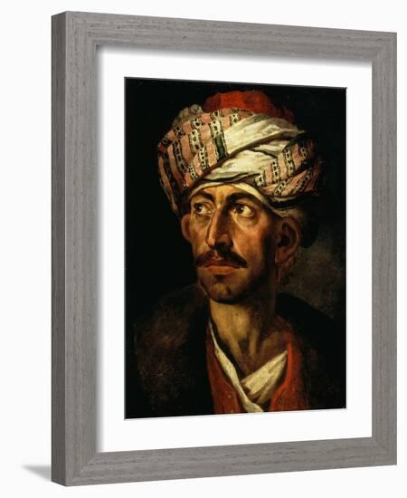 Portrait of an Oriental-Théodore Géricault-Framed Giclee Print