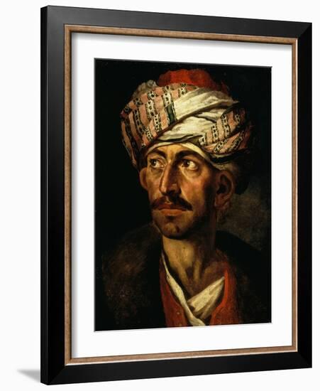 Portrait of an Oriental-Théodore Géricault-Framed Giclee Print