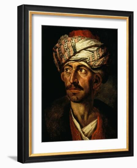 Portrait of an Oriental-Théodore Géricault-Framed Giclee Print