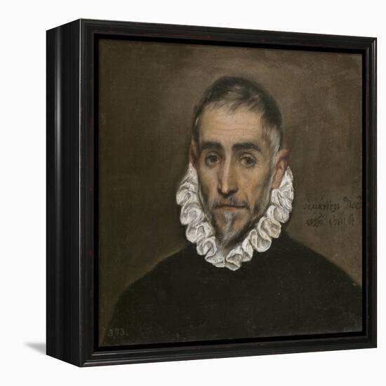 Portrait of an Unknown Gentleman, c.1594-El Greco-Framed Premier Image Canvas
