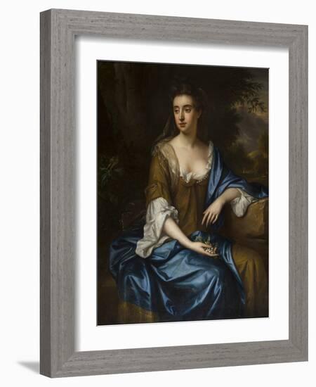 Portrait of an Unknown Lady by Willem Wissing-Willem Wissing-Framed Giclee Print
