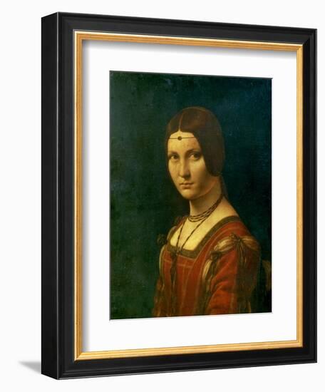 Portrait of an Unknown Woman (La Belle Ferronier), C1490-Leonardo da Vinci-Framed Giclee Print