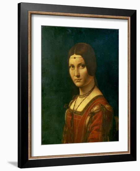 Portrait of an Unknown Woman (La Belle Ferronier), C1490-Leonardo da Vinci-Framed Giclee Print