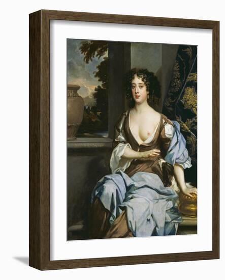 Portrait of an Unknown Woman-Sir Peter Lely-Framed Giclee Print