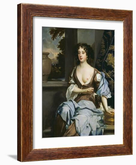 Portrait of an Unknown Woman-Sir Peter Lely-Framed Giclee Print