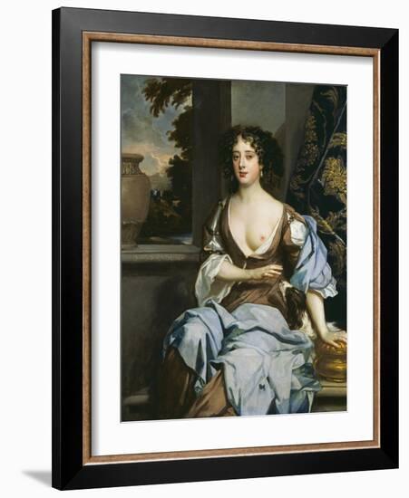 Portrait of an Unknown Woman-Sir Peter Lely-Framed Giclee Print