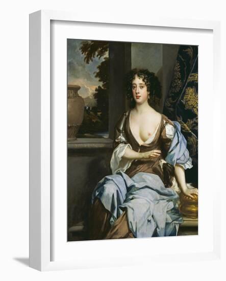 Portrait of an Unknown Woman-Sir Peter Lely-Framed Giclee Print