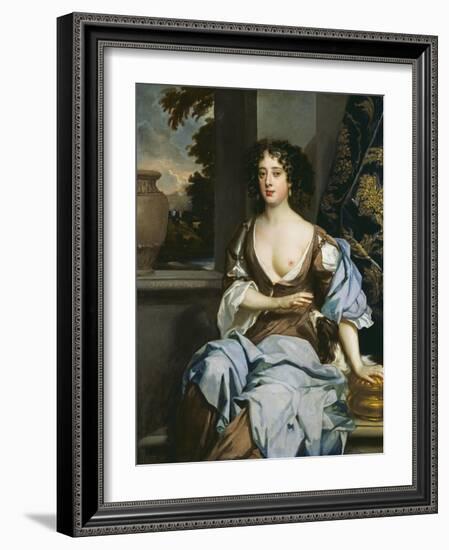 Portrait of an Unknown Woman-Sir Peter Lely-Framed Giclee Print