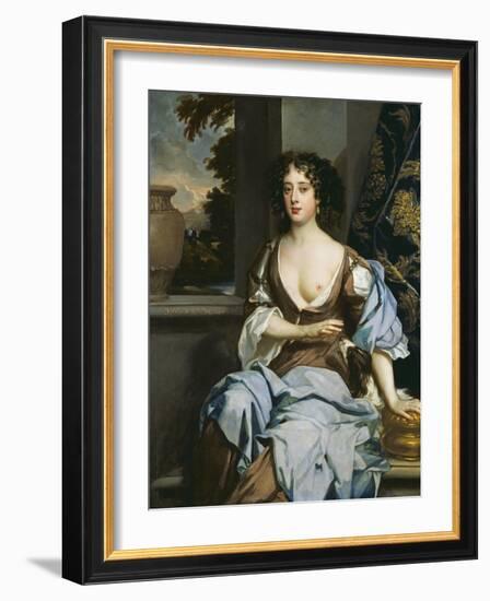 Portrait of an Unknown Woman-Sir Peter Lely-Framed Giclee Print