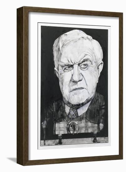 Portrait of Andrew Cruickshank, Illustration for 'The Sunday Times'-Barry Fantoni-Framed Giclee Print