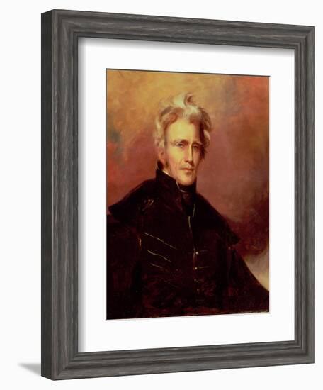 Portrait of Andrew Jackson, 1858-Thomas Sully-Framed Giclee Print