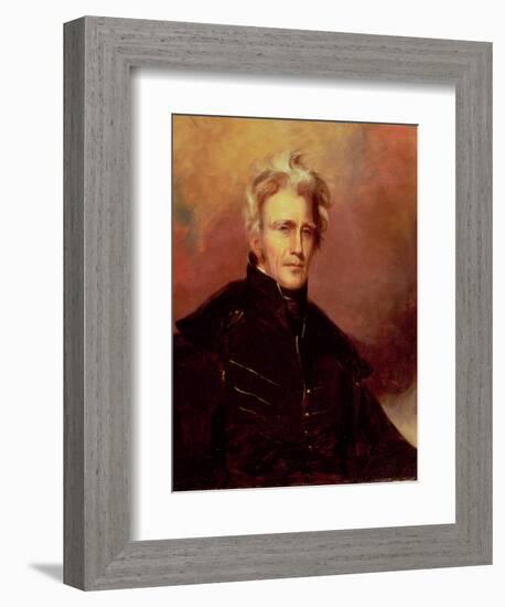 Portrait of Andrew Jackson, 1858-Thomas Sully-Framed Giclee Print