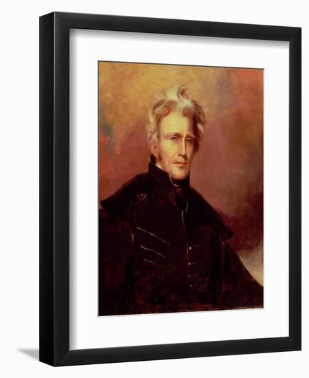 Portrait of Andrew Jackson, 1858-Thomas Sully-Framed Giclee Print