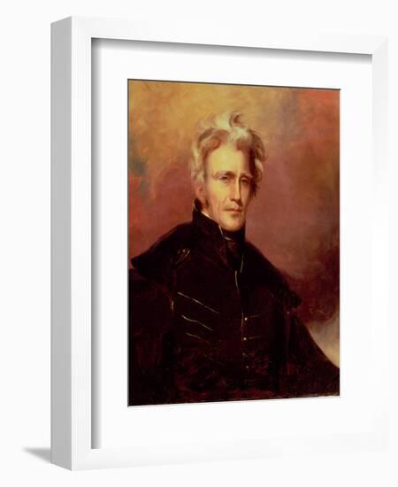 Portrait of Andrew Jackson, 1858-Thomas Sully-Framed Giclee Print