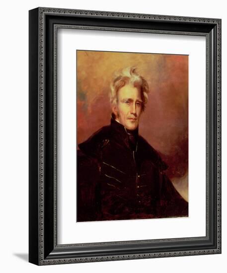 Portrait of Andrew Jackson, 1858-Thomas Sully-Framed Giclee Print