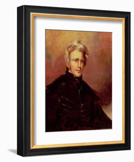 Portrait of Andrew Jackson, 1858-Thomas Sully-Framed Giclee Print