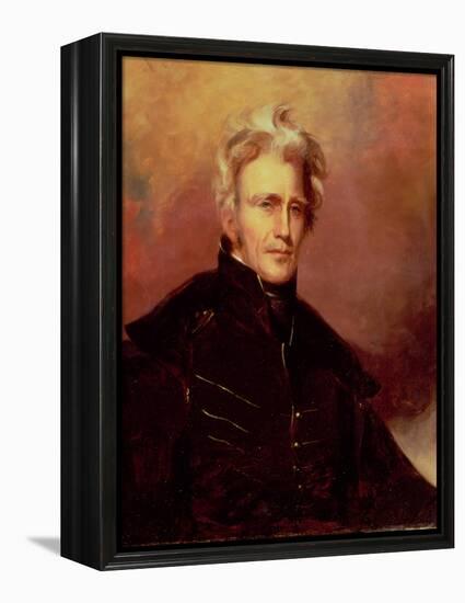 Portrait of Andrew Jackson, 1858-Thomas Sully-Framed Premier Image Canvas