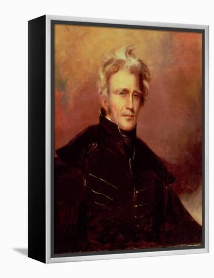 Portrait of Andrew Jackson, 1858-Thomas Sully-Framed Premier Image Canvas