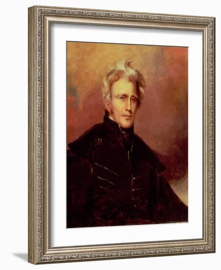 Portrait of Andrew Jackson, 1858-Thomas Sully-Framed Giclee Print