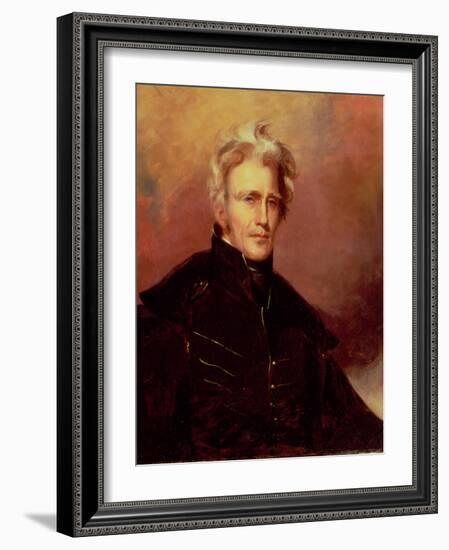Portrait of Andrew Jackson, 1858-Thomas Sully-Framed Giclee Print