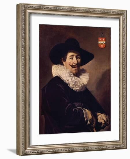 Portrait of Andries Van Der Horn, 1638-Frans Hals-Framed Giclee Print