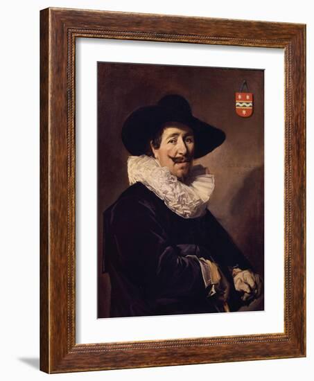 Portrait of Andries Van Der Horn, 1638-Frans Hals-Framed Giclee Print