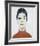 Portrait Of Ann, 1957-Laurence Stephen Lowry-Framed Premium Giclee Print