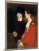 Portrait of Ann and Mary Constable. Painting by John Constable (1776-1837), circa 1810-1814. Privat-John Constable-Mounted Giclee Print